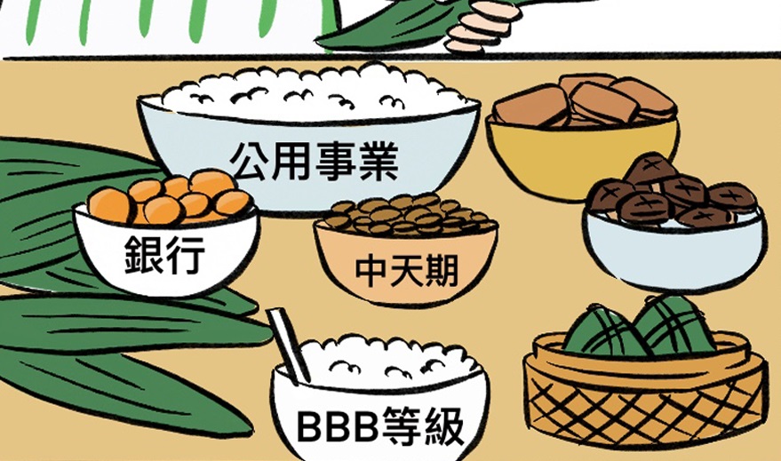 吃對債券粽，震盪不胃痛！投資也講究剛好的配料
